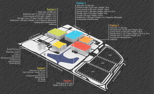 riocentro floor plan