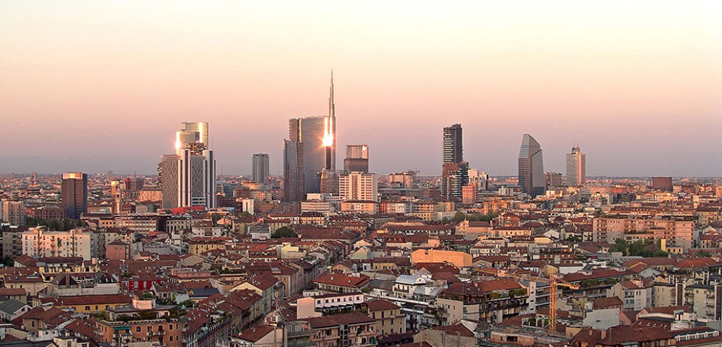 Panorama sui grattacieli di Porta Nuova