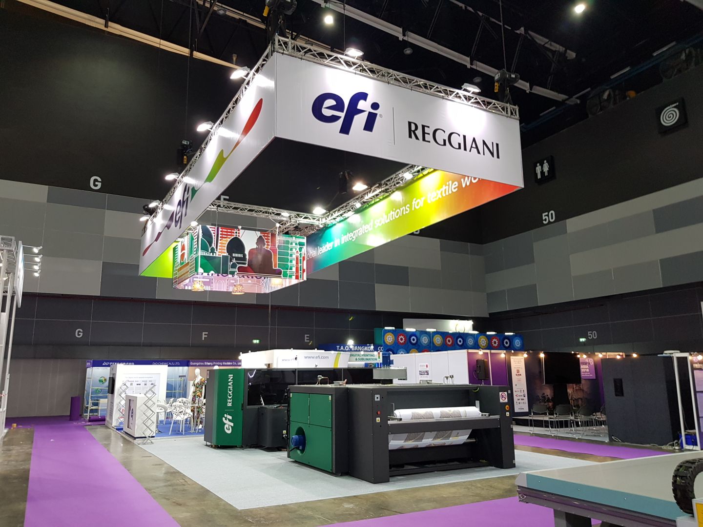 EFI Reggiani Macchine FESPA Asia Bangkok