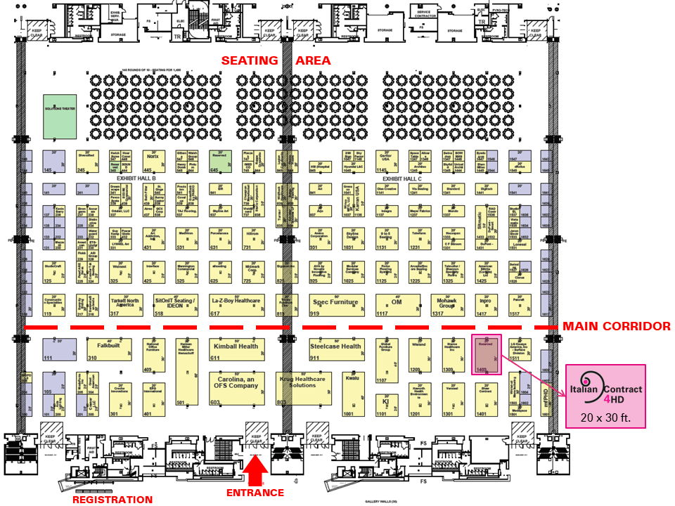 floorplan HealthCare Design Expo 2020