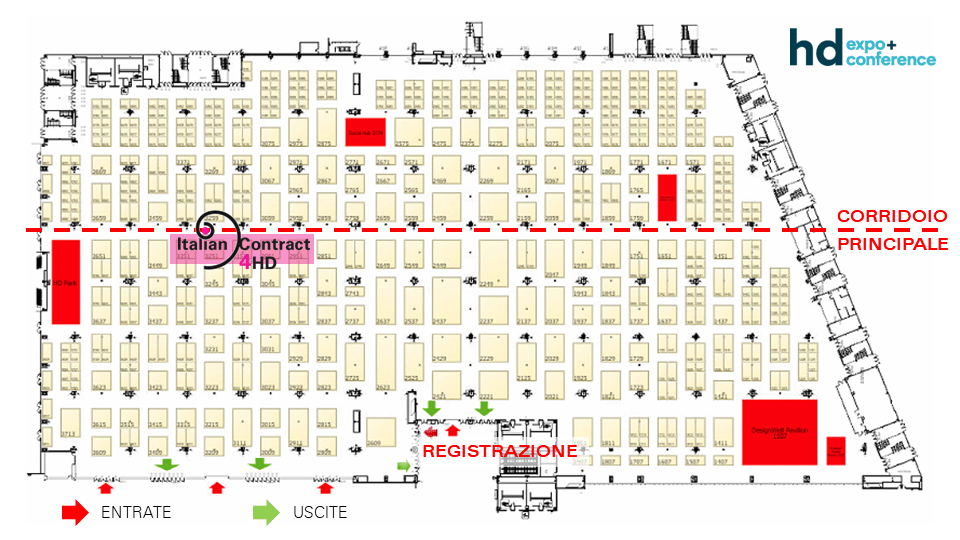 Floorplan aree Ic4hd HDExpo 2021