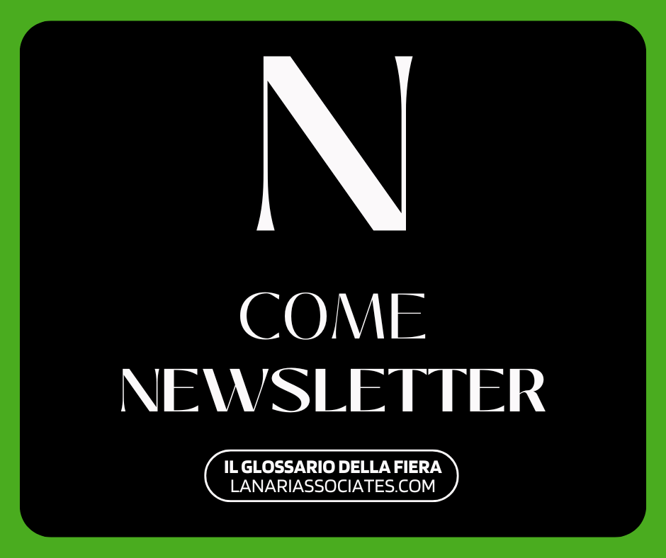 Il Glossario della Fiera - N come Newsletter